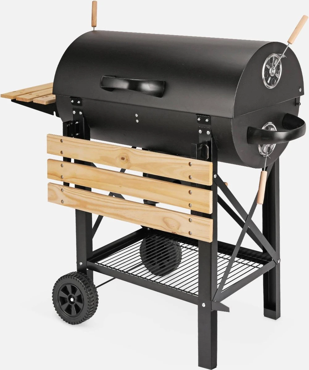 Alice's Garden | BBQ Serge | Houtskool | 114x75x98cm | Zwart 6 Alice's Garden | BBQ Serge | Houtskool | 114x75x98cm | Zwart - Afbeelding 5