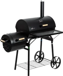 El Fuego Dakota - Barbecue - Smoker - Zwart - Grilloppervlak 66 X 41 Cm - Afmeting 132,5 X 66 X 122 Cm -Barbecue Benodigdheden 1005x1200 1