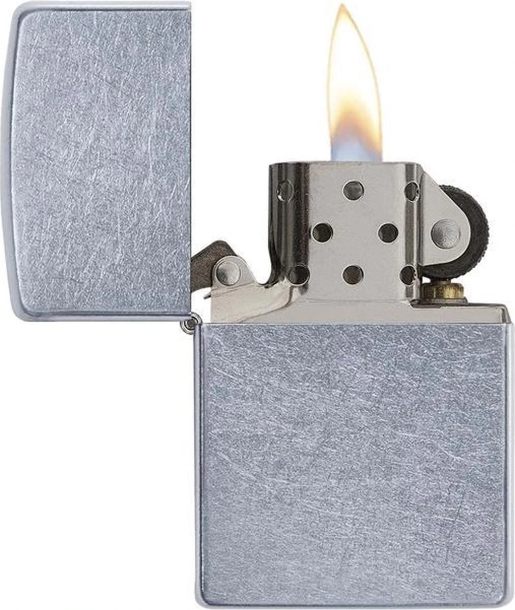 Aansteker Zippo Street Chrome 5 Aansteker Zippo Street Chrome - Afbeelding 3