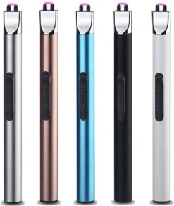 Staza - Oplaadbare Lange Elektrische Aansteker - Duurzame Plasma Aansteker - Inclusief Cadeauverpakking - BBQ - Kaarsen - Zwart -Barbecue Benodigdheden 1015x1200 1