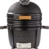 Patton Kamado 15" - Tafel Model - Keramische Barbecue - Premium Black - Medium - Compleet - Mat Zwart -Barbecue Benodigdheden 1036x1200