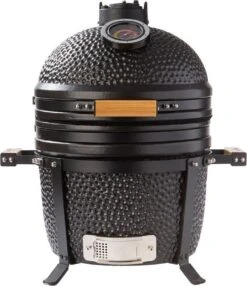 Patton Kamado 15" - Tafel Model - Keramische Barbecue - Premium Black - Medium - Compleet - Mat Zwart