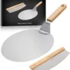 GrillX Pizzaschep Met Pizzasnijder - 30cm - In Luxe Doos - Pizzaspatel Voor BBQ & Oven - BBQ Accesoires Gereedschap -Barbecue Benodigdheden 1044x1200