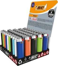 BIC Lighter Aansteker Maxi J26 Display(50stuks) 8 BIC Lighter Aansteker Maxi J26 Display(50stuks) -Barbecue Benodigdheden 1045x1200 1