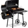 El Fuego Dakota - Barbecue - Smoker - Zwart - Grilloppervlak 66 X 41 Cm - Afmeting 132,5 X 66 X 122 Cm -Barbecue Benodigdheden 1050x1200