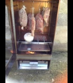 2-L Home & Garden XL Rookoven - RVS - 80x40x28 Cm - 3 Etages -Barbecue Benodigdheden 1060x1200