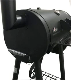 Fire Beam Houtskool Barbecue - Grilloppervlak (LxB) 35 X 66 Cm - Smoker - Zwart -Barbecue Benodigdheden 1064x1200