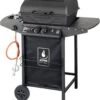 Halifax Gasbarbecue 5,5 KW - Buitenkeuken Met Lavasteen Grillplaat En Gaspit - 100x98 Cm 2 Halifax Gasbarbecue 5,5 KW - Buitenkeuken Met Lavasteen Grillplaat En Gaspit - 100x98 Cm -Barbecue Benodigdheden 1068x1200