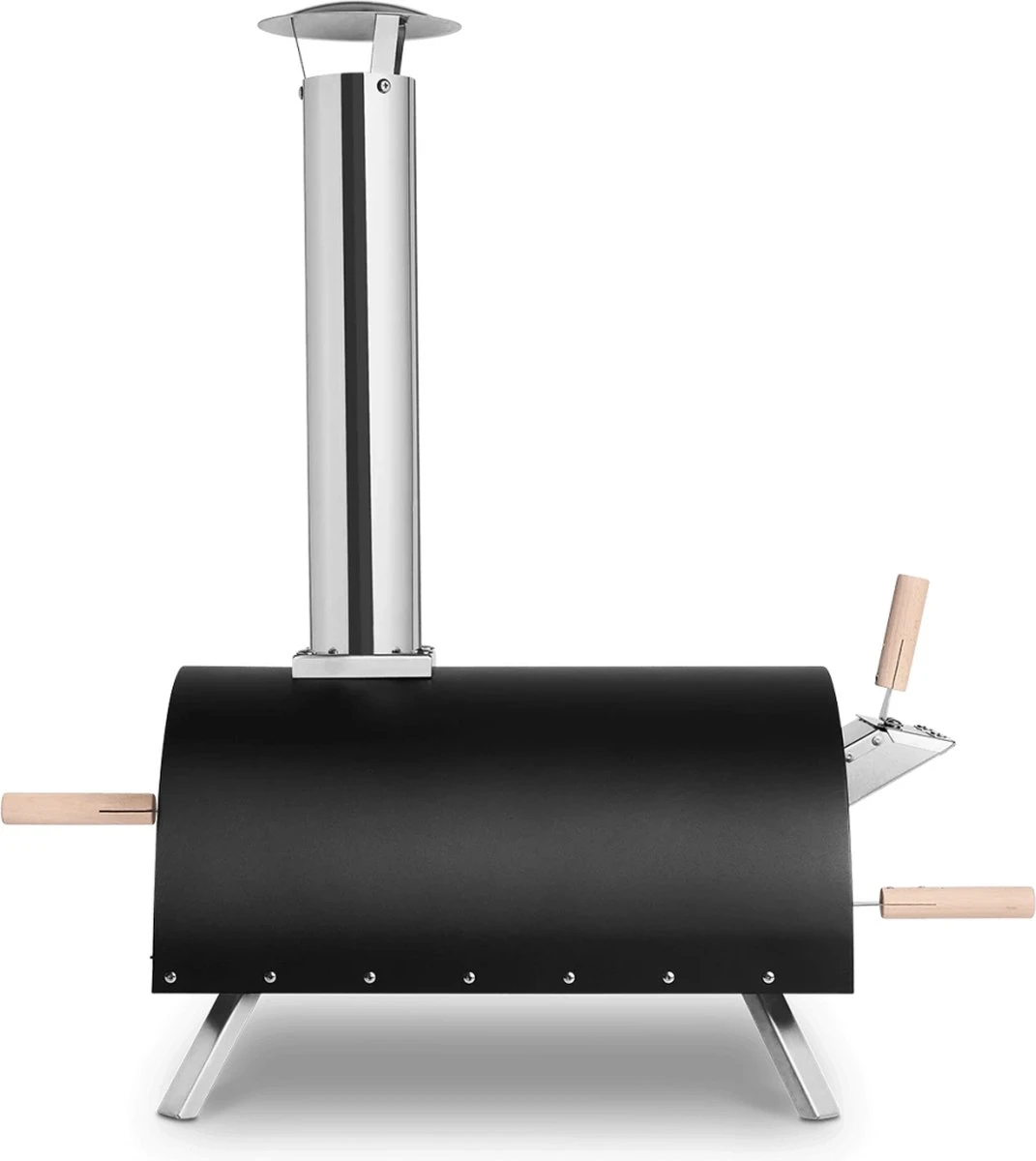 Burnhard Pizzaoven Voor Buiten - Nero 5 Burnhard Pizzaoven Voor Buiten - Nero - Afbeelding 3