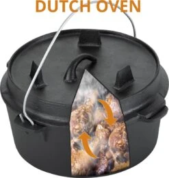Dutch Mountains Gietijzeren Pannenset 7-delig - Dutch Oven – Braadpan - Grillpan - Hapjespan - Kookset In Houten Transportkist - Deksellifter - Brander 15 Dutch Mountains Gietijzeren Pannenset 7-delig - Dutch Oven – Braadpan - Grillpan - Hapjespan - Kookset In Houten Transportkist - Deksellifter - Brander -Barbecue Benodigdheden 1139x1200 2