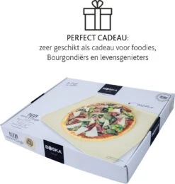 Boska Pizzasteen Deluxe Rechthoek - Voor De Oven - Knapperige Pizza's - 40x32 Cm - BBQ Accessoires 23 Boska Pizzasteen Deluxe Rechthoek - Voor De Oven - Knapperige Pizza's - 40x32 Cm - BBQ Accessoires -Barbecue Benodigdheden 1142x1200 2