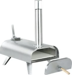 Bighorn Pizza Pellet Oven - Buiten - Draagbaar - Opvouwbaar - RVS - 15KG - 460° -Barbecue Benodigdheden 1155x1200