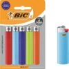 BIC J26 Maxi Vuursteen Flint Aanstekers - Diverse Kleuren - Pak Van 5 Gasaanstekers - Kindveilig -Barbecue Benodigdheden 1171x1200 1