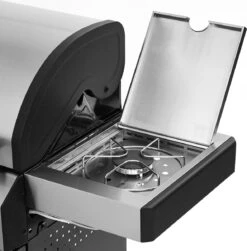 Burnhard Gas BBQ Big FRED Deluxe - 4 Branders - Incl. Keramische Infraroodbrander & Afdekhoes - Deluxe -Barbecue Benodigdheden 1183x1200