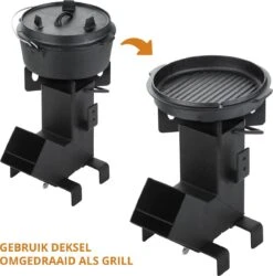 Dutch Mountains Gietijzeren Pannenset 7-delig - Dutch Oven – Braadpan - Grillpan - Hapjespan - Kookset In Houten Transportkist - Deksellifter - Brander 19 Dutch Mountains Gietijzeren Pannenset 7-delig - Dutch Oven – Braadpan - Grillpan - Hapjespan - Kookset In Houten Transportkist - Deksellifter - Brander -Barbecue Benodigdheden 1185x1200 4