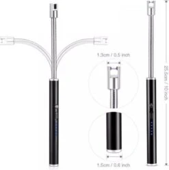 Arc Flexibele Elektrische Plasma Aansteker Voor Keuken, Kaars Of Bbq. Oplaadbaar Via USB 7 Arc Flexibele Elektrische Plasma Aansteker Voor Keuken, Kaars Of Bbq. Oplaadbaar Via USB -Barbecue Benodigdheden 1191x1200 2