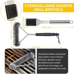 Saveur Royal® 35-delige Barbecue Gereedschapset In Roestvrij Staal - BBQ Grill Set Met Draagtas - Barbecuegerei-sets - Barbecue Accessoires Gereedschap - 35-delig 19 Saveur Royal® 35-delige Barbecue Gereedschapset In Roestvrij Staal - BBQ Grill Set Met Draagtas - Barbecuegerei-sets - Barbecue Accessoires Gereedschap - 35-delig -Barbecue Benodigdheden 1198x1200 11