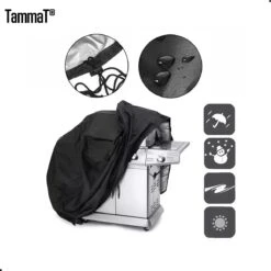 TammaT - BBQ Hoes - Waterdichte Beschermhoes - UV Bescherming - Maat L 170 X 61 X 117 Cm - Met Trekkoord 13 TammaT - BBQ Hoes - Waterdichte Beschermhoes - UV Bescherming - Maat L 170 X 61 X 117 Cm - Met Trekkoord -Barbecue Benodigdheden 1198x1200 14
