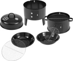Merkloos Monzana Barbecue-ROKER-Grill-Oven -Barbecue Benodigdheden 1200x1002 2
