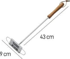 Merkloos BBQ Branding Iron - Barbecuegereedschapset - Bbq Accessoires - Bbq Brandijzer -Barbecue Benodigdheden 1200x1008 3