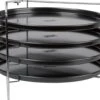 Pizza - Pizzarek - Pizza Oven - Zenker - Pizzabakset - 5 Delige Set Voor 4 Pizza's - Ø 28,5 Cm - Antiaanbaklaag Van ILAG® - Pizzaplaat - Pizza -Barbecue Benodigdheden 1200x1034