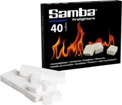 Samba Aanmaakblokjes Wit - 40 Stuks -Barbecue Benodigdheden 1200x1036 2