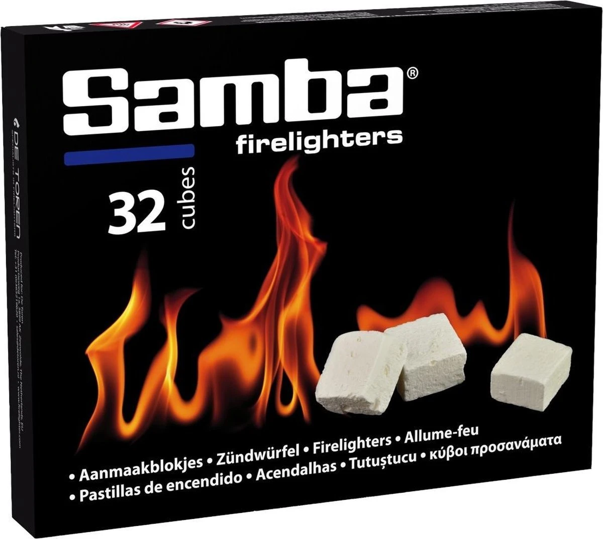 Samba Aanmaakblokjes 32 Stuks Wit Bbq Open Haard 7 Samba Aanmaakblokjes 32 Stuks Wit Bbq Open Haard - Afbeelding 5