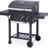 Alice's Garden Houtskool BBQ Bernard - Smoker - Verstelbare Houtskoolbak - Zwart -Barbecue Benodigdheden 1200x1082