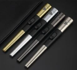 Oplaadbare Lange Elektrische Aansteker - Duurzame Plasma Aansteker – Luxe Aansteker - Inclusief Cadeauverpakking - BBQ – Kaarsen - Zwart -Barbecue Benodigdheden 1200x1089 3