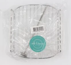 Merkloos Grillrooster - Incl. 4 Spiezen - Barbeque Benodigdheden - Zilver - Able & Borret -Barbecue Benodigdheden 1200x1110 1