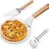 Pizza Schep - Taartschep - Pizzaroller - Pizzasnijder - Aluminium - Lengte 43 Cm - Able & Borret -Barbecue Benodigdheden 1200x1117 1