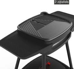 Barbecook Alexia - Elektrische Bbq - Afneembare Grill - Zijtafels - Wielen - 84x55x97cm -Barbecue Benodigdheden 1200x1121