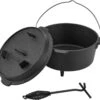 Dutch Oven Enkhuizen Met Deksel Gietijzer Zwart 4,2 L 1 Dutch Oven Enkhuizen Met Deksel Gietijzer Zwart 4,2 L -Barbecue Benodigdheden 1200x1122