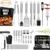 Saveur Royal® 35-delige Barbecue Gereedschapset In Roestvrij Staal - BBQ Grill Set Met Draagtas - Barbecuegerei-sets - Barbecue Accessoires Gereedschap - 35-delig -Barbecue Benodigdheden 1200x1125 2
