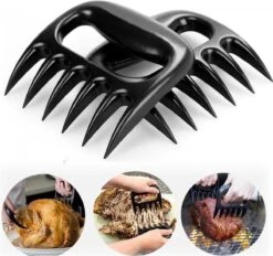 Merkloos Professionele Vleesshredders / Vleesklauwen | Meat Claws | BBQ | Bear Paws | Meat Shredders | Vlees Houders | Barbeque Accesoires | Pulled Pork Klauwen | 2 Stuks -Barbecue Benodigdheden 1200x1127 1