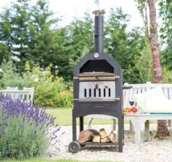 Merkloos MaxxGarden Pizza Oven - Smoker Barbecue Houtskool 45 X 65 X 158cm 29 Merkloos MaxxGarden Pizza Oven - Smoker Barbecue Houtskool 45 X 65 X 158cm -Barbecue Benodigdheden 1200x1134