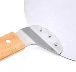 Luxe Pizzaschep Voor Verse Pizza - Extra Groot - RVS 30CM - Grote Pizza Schep Voor Oven Of BBQ Barbecue - Hout Handvat - Pizzaspatel Voor Zelfgemaakte Ovenpizza -Barbecue Benodigdheden 1200x1148 1