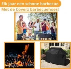 Waterdichte BBQ Hoes - Premium 170x61x117 Cm Barbecue Beschermhoes - Cover -Barbecue Benodigdheden 1200x1157