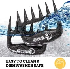 Mountain Grillers Claws-High Quality Meat Claws For American BBQ Pulled Pork-Plastic Meat Claws For Slicing-Vaatwasser Safe Bear Claws Gift Idee -Barbecue Benodigdheden 1200x1175 3