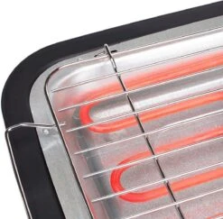 Tristar BQ-2813 Electrische Tafelbarbecue - Grilloppervlak (LxB) 38x22 Cm - 2000W - Zwart -Barbecue Benodigdheden 1200x1182