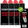 4 X Zippo Aansteker Benzine / Vloeistof + Gratis Vuursteentjes -Barbecue Benodigdheden 1200x1192 3