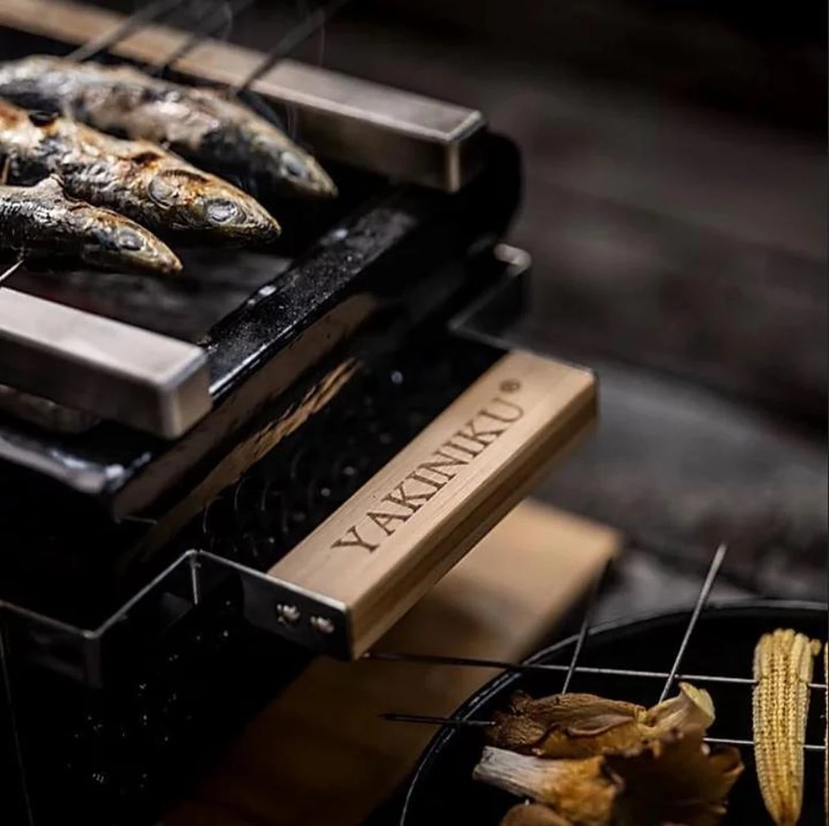 YAKINIKU Rechthoekige Shichirin | Konro- & Yakitori Grill 8 YAKINIKU Rechthoekige Shichirin | Konro- & Yakitori Grill - Afbeelding 6