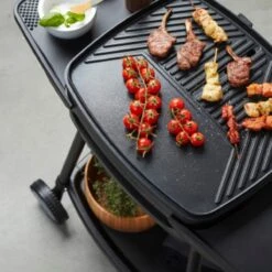 Barbecook Alexia - Elektrische Bbq - Afneembare Grill - Zijtafels - Wielen - 84x55x97cm -Barbecue Benodigdheden 1200x1200 141