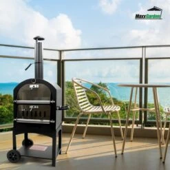 MaxxGarden Pizza Oven - Smoker Barbecue Op Hout, Houtskool Of Pellets - 45 X 65 X 158cm -Barbecue Benodigdheden 1200x1200 206