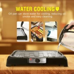 Aigostar Lava 30LDQ - Elektrische Grill - BBQ - Tafel Barbecue - Grilloppervlakte 41 X 24 Cm - 2000 Watt -Barbecue Benodigdheden 1200x1200 251