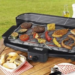 Princess 112247 Elektrische Barbecue – BBQ - Met En Zonder Statief Te Gebruiken - 47x28cm - 2000W -Barbecue Benodigdheden 1200x1200 252