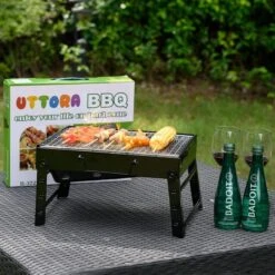 Merkloos Decopatent® Portable Houtskool BBQ - Barbecue - Inklapbaar - Barbecue Houtskool - Tafel Grill - Camping - Strand - Festival - Park 20 Merkloos Decopatent® Portable Houtskool BBQ - Barbecue - Inklapbaar - Barbecue Houtskool - Tafel Grill - Camping - Strand - Festival - Park -Barbecue Benodigdheden 1200x1200 276