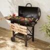 Alice's Garden | BBQ Serge | Houtskool | 114x75x98cm | Zwart -Barbecue Benodigdheden 1200x1200 291