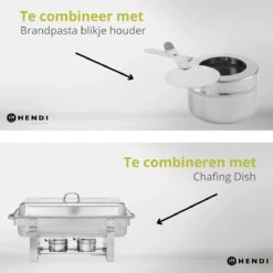 Hendi Brandpasta Voor Chafing Dish - Brandgel 200g - ( 6 Stuks ) -Barbecue Benodigdheden 1200x1200 308