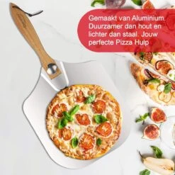 Pizzaschep – Inclusief Pizzasnijder – Opvouwbaar – Pizzaspatel – Pizza Schep – Taartschep – 30cm - Qwality -Barbecue Benodigdheden 1200x1200 314